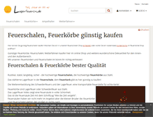 Tablet Screenshot of lagerfeuer24.de